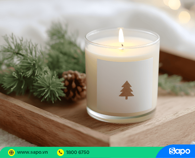 nến thơm noel