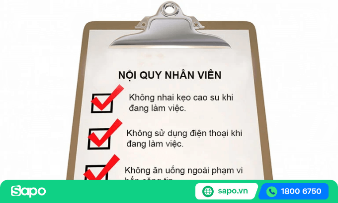 nội quy nhân viên quán cafe là gì