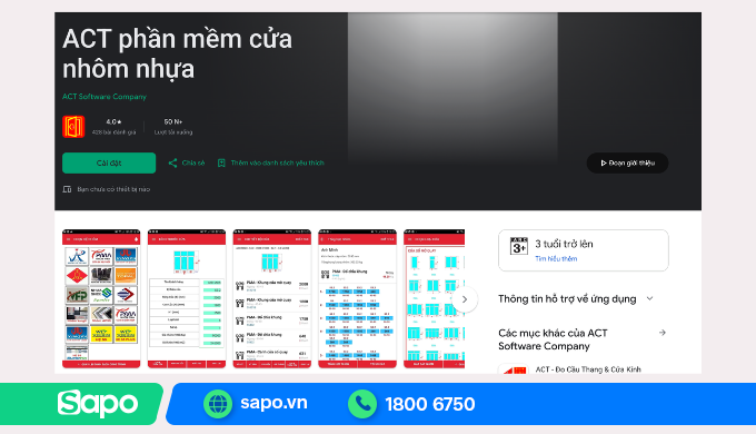 phần mềm nhôm kinh miễn phí