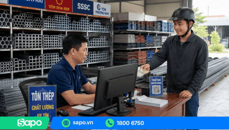 Phần mềm quản lý cửa hàng tôn thép giúp đơn giản công việc vận hành cửa hàng