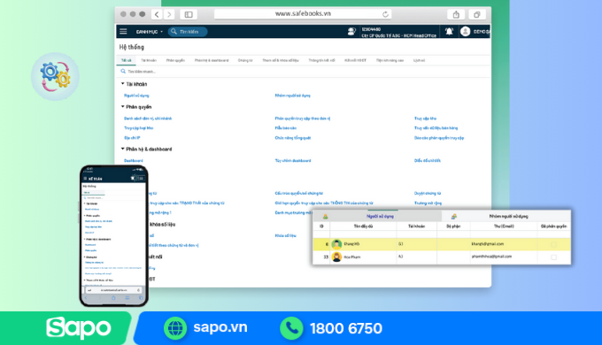 Phần mềm SafeBooks