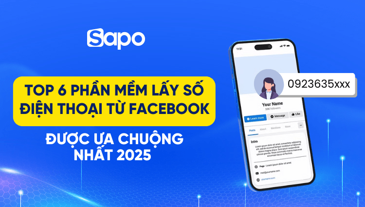 Phần mềm lấy số điện thoại từ Facebook
