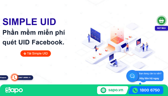 Phần mềm lấy số điện thoại từ Facebook Simple UID