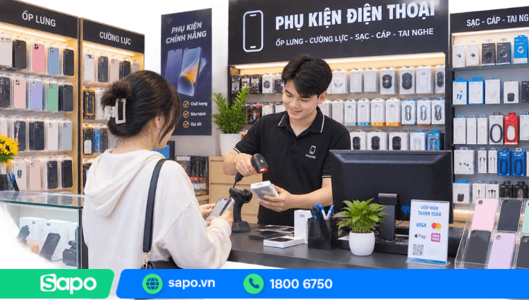 Quét sản phẩm thanh toán