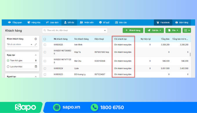 Quản lý nhiều chi nhánh với phần mềm KiotViet