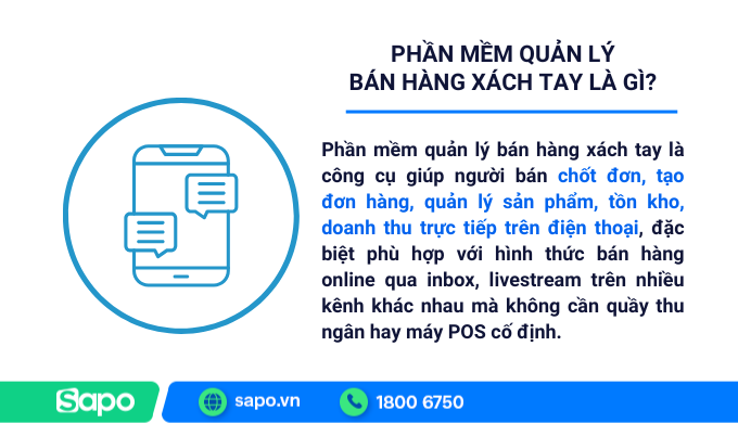 Tìm hiểu phần mềm quản lý bán hàng xách tay là gì