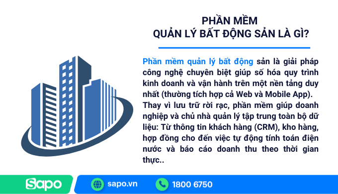 Tìm hiểu phần mềm quản lý bất động sản là gì