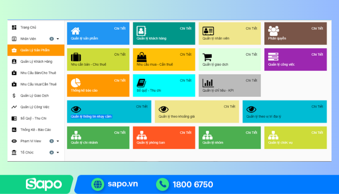 Phần mềm quản lý bất động sản Landsoft