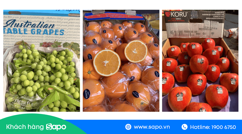 Cửa hàng Thủy Cường ứng dụng phần mềm Sapo quản lý cửa hàng hoa quả