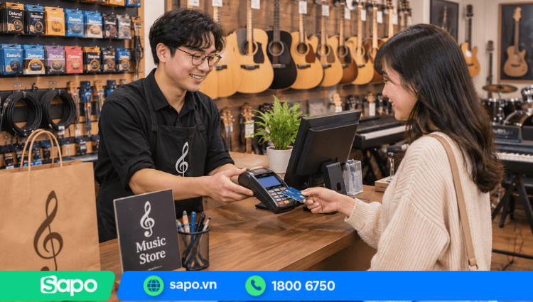 Phần mềm quản lý cửa hàng nhạc cụ