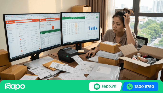 Quản lý thủ công nhiều tab dễ gây sai sót