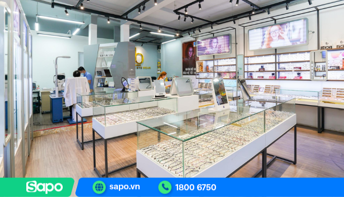 Phần mềm phù hợp với nhiều cửa hàng kính mắt