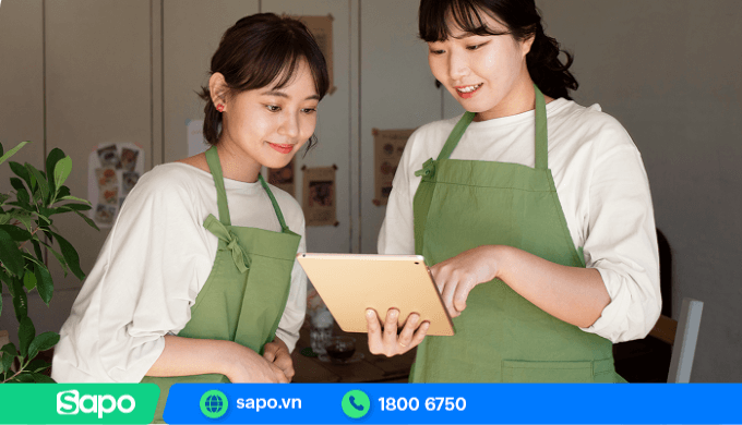 Sắp xếp bàn khoa học với phần mềm quản lý nhà hàng hải sản Sapo