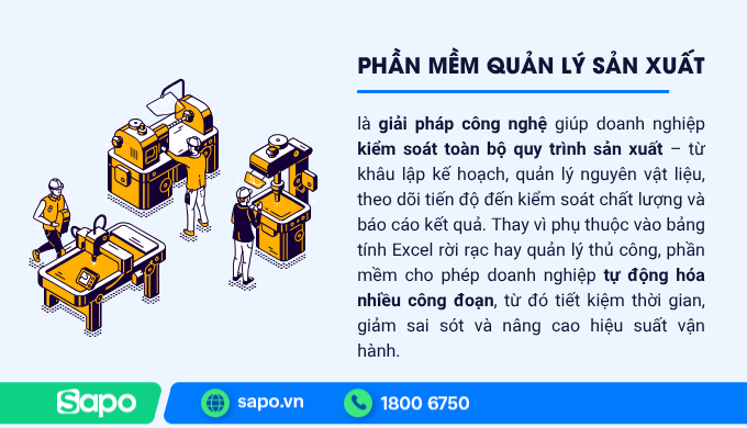 phần mềm quản lý sản xuất