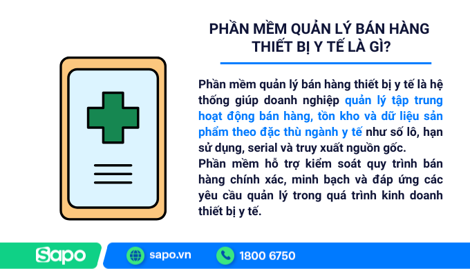 Tìm hiểu phần mềm quản lý bán hàng thiết bị y tế là gì