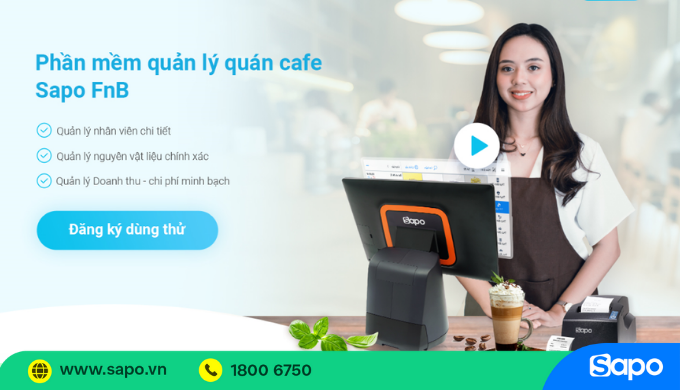 Phần mềm Sapo FnB