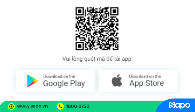 Tải app Sapo FnB
