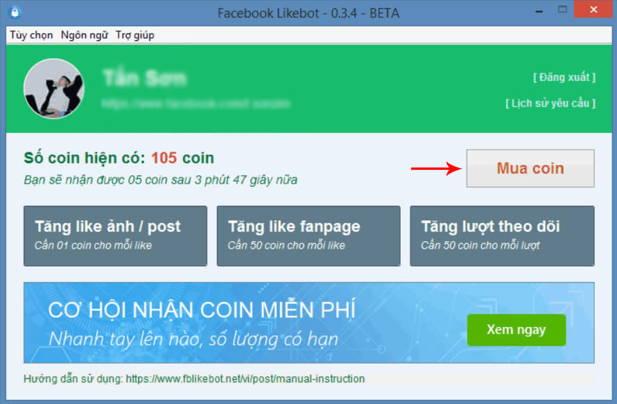 phần mềm tăng tương tác Facebook