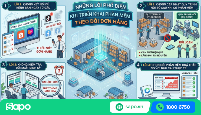 phần mềm theo dõi đơn hàng