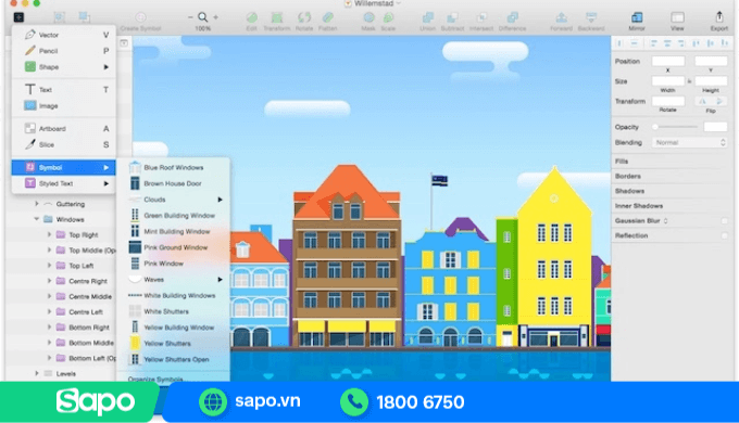 Thiết kế web với Sketch