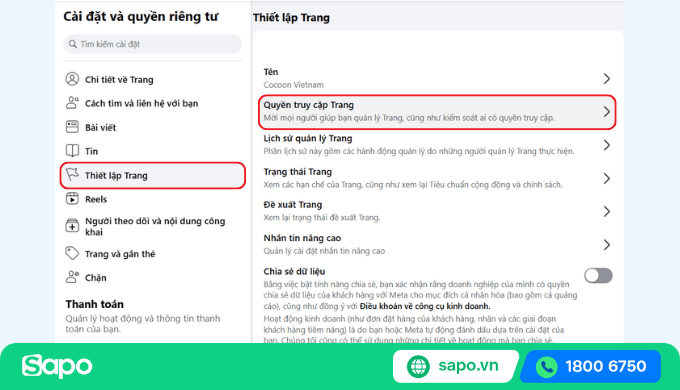 Hướng dẫn phân quyền quản trị Fanpage