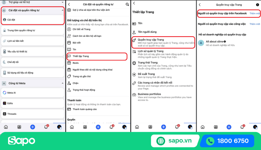 Hướng dẫn phân quyền quản trị Fanpage