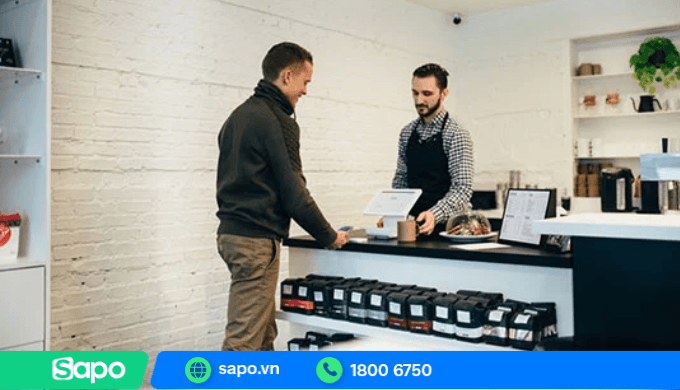 Quầy thu ngân nên được đặt ở vị trí thuận tiện và có phía sau vững chãi