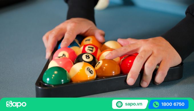 tam giác xếp bida
