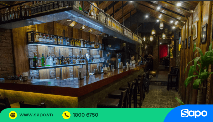 Mô hình quán bar bình dân
