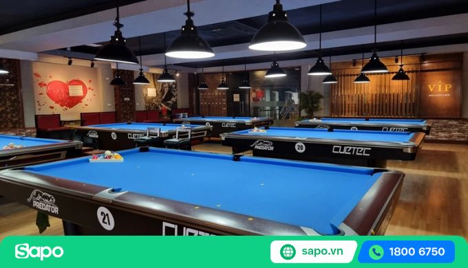 quán bida hà nội đẹp