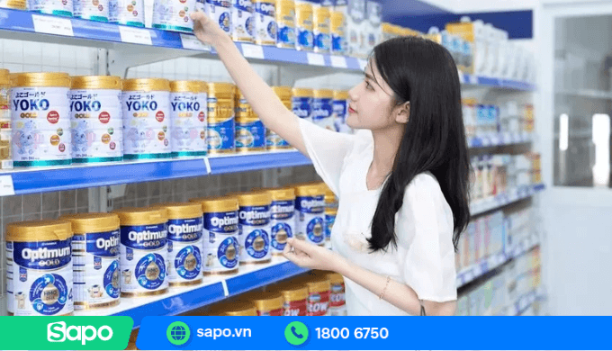 Quản lý cửa hàng sữa