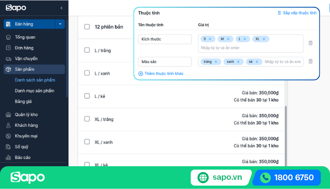 Quản lý mã quần áo bằng phần mềm