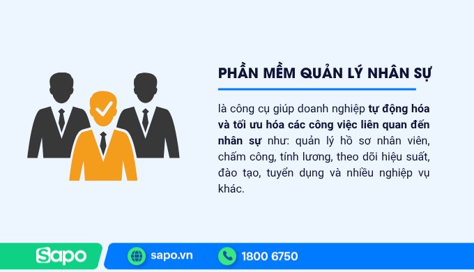 phần mềm quản lý nhân sự