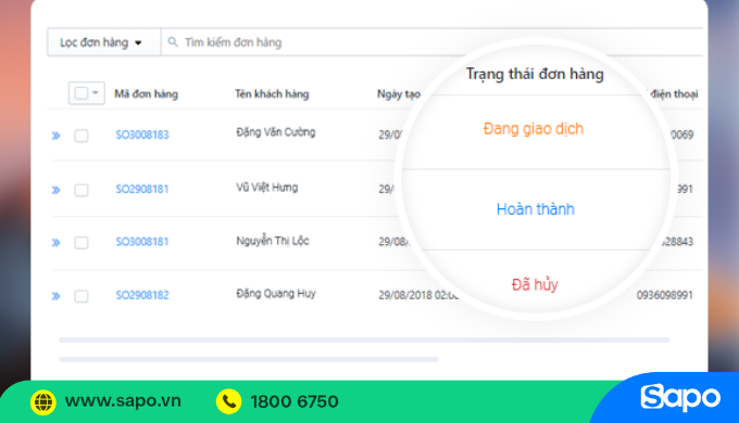 Quản lý sản phẩm Shopee