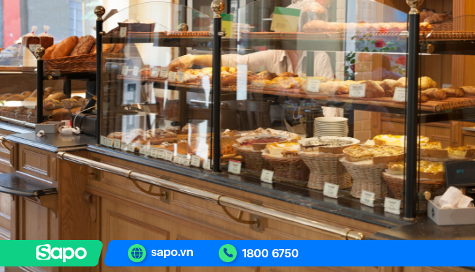 quản lý tiệm bánh