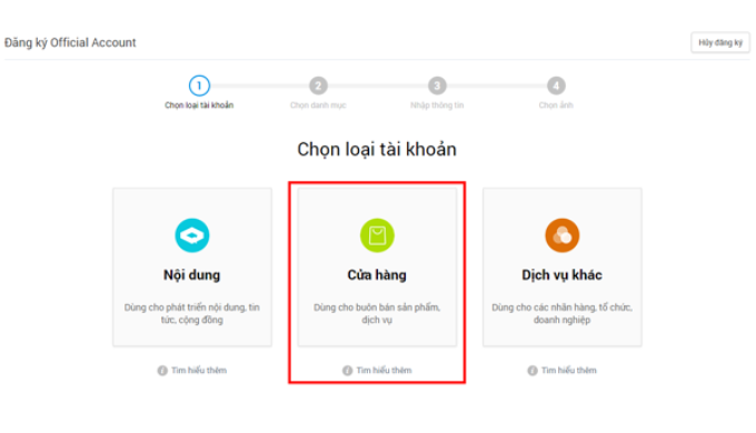 Quản lý Zalo Page