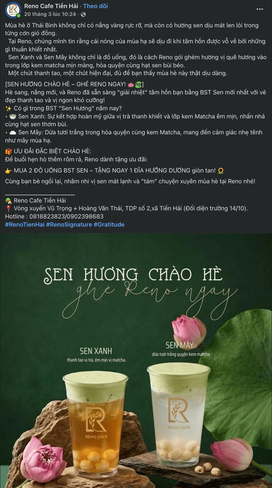 quán cafe có đồ uống độc đáo