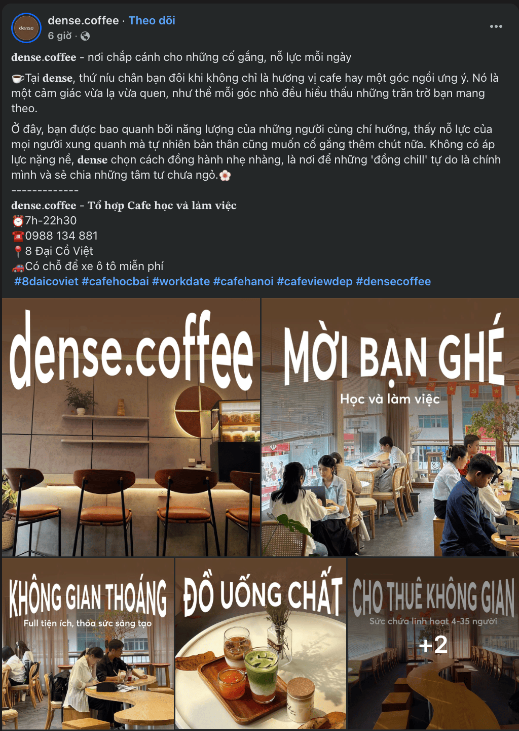 quán cafe workdate