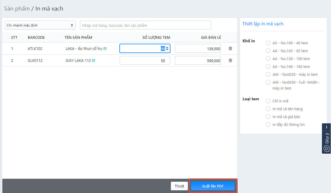 Quy trình nhập hàng vào kho