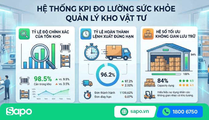 quy trình quản lý kho vật tư