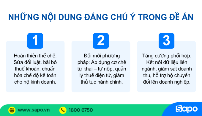 Những nội dung đáng chú ý trong đề án
