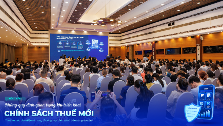 Hội thảo có sự tham gia của đông đảo cơ quan ban ngành và các nhà bán hàng
