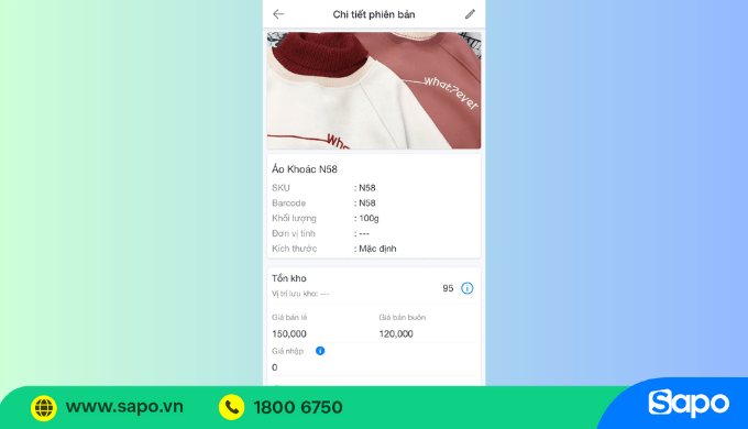 Lợi ích của việc sáp nhập ứng dụng Sapo Pos vào Sapo quản lý