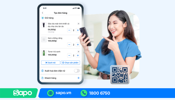 Sapo 6870-phần mềm tính tiền miễn phí