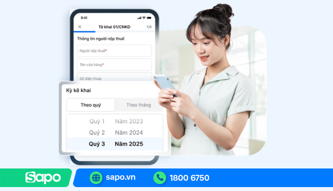 phần mềm quản lý quán cafe Sapo 6870