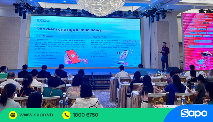Anh Nguyễn Vũ Tình chia sẻ chuyên đề “Xây dựng gian hàng và bán hàng hiệu quả trên Shopee & TikTok