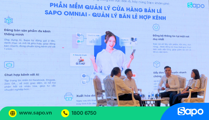 Các giải pháp công nghệ tiên tiến của Sapo được giới thiệu rộng rãi tại sự kiện
