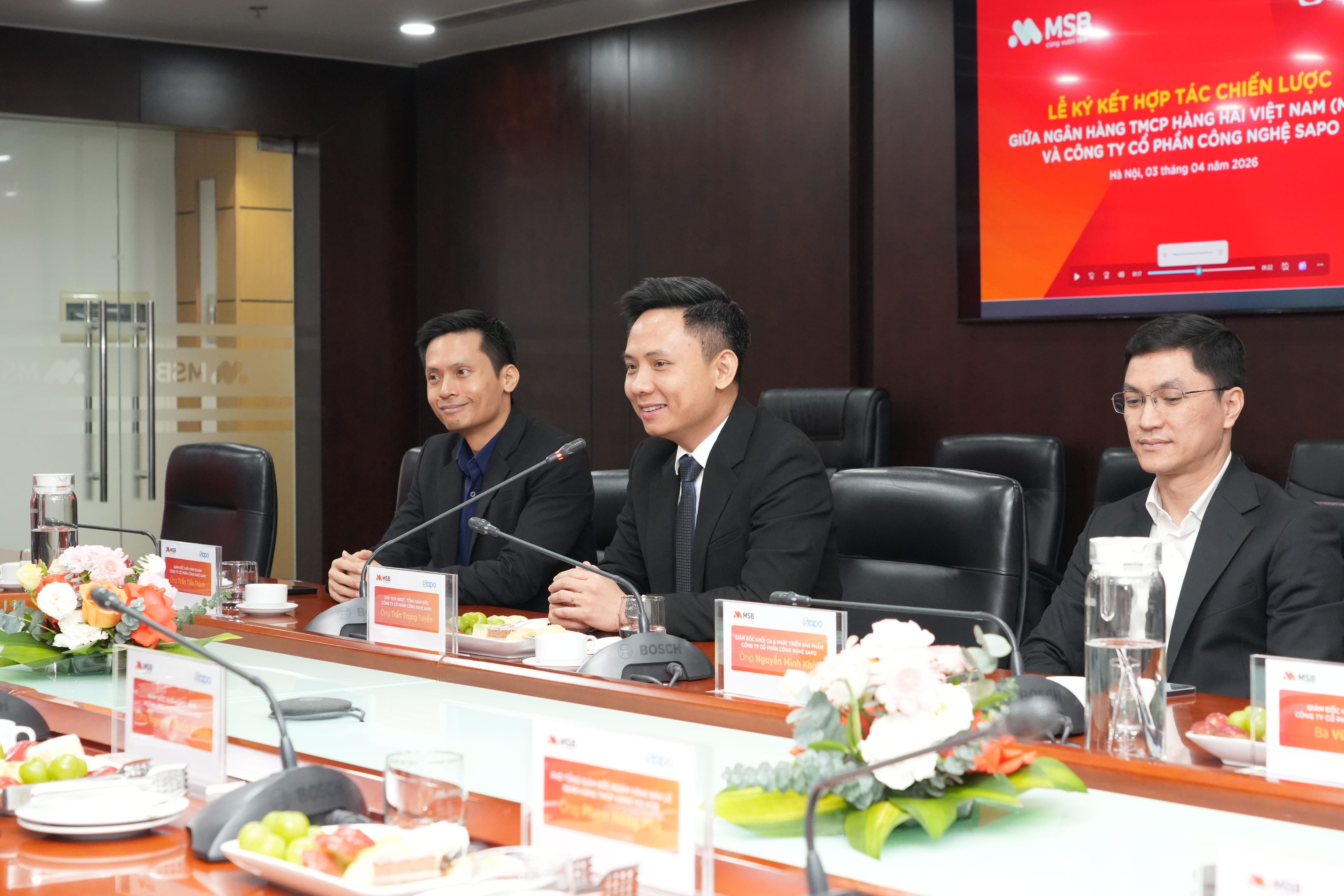 Ông Trần Trọng Tuyến -  Chủ tịch HĐQT, Tổng Giám đốc - Công ty Cổ phần Công nghệ Sapo