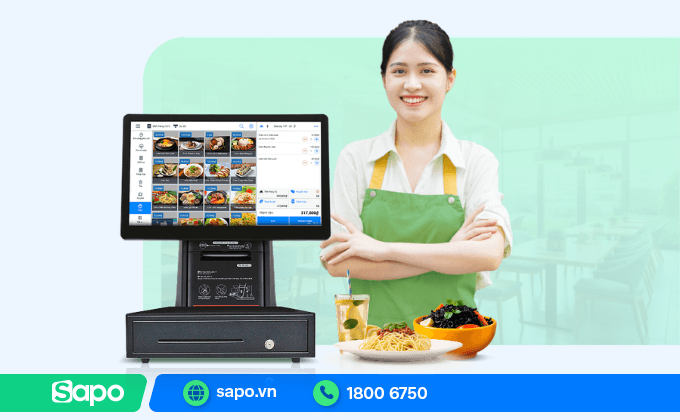 phần mềm thu ngân nhà hàng Sapo