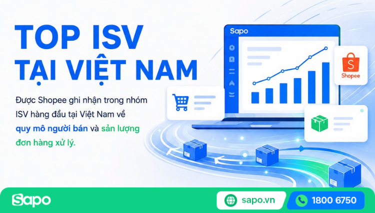 sapo thuộc top đầu isv tại việt nam
